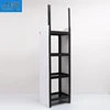 New factory price black supermarket shelves bread food retail display stand