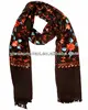 New design pretty major style Custom embroidery scarf