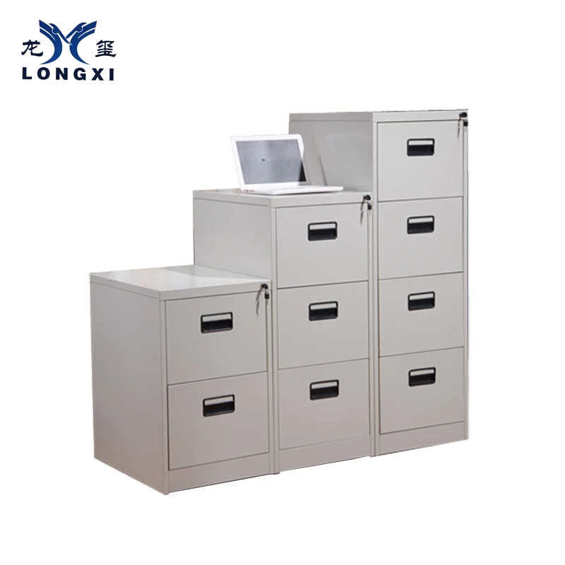 Bright Colors 4 Drawers Steel Cabinet 2 3 4 Layer Office File