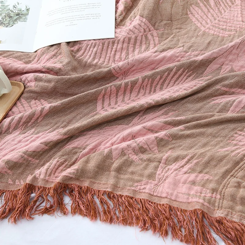 awin 豪华夏季毯子舒适床罩特大号竹纤维毯