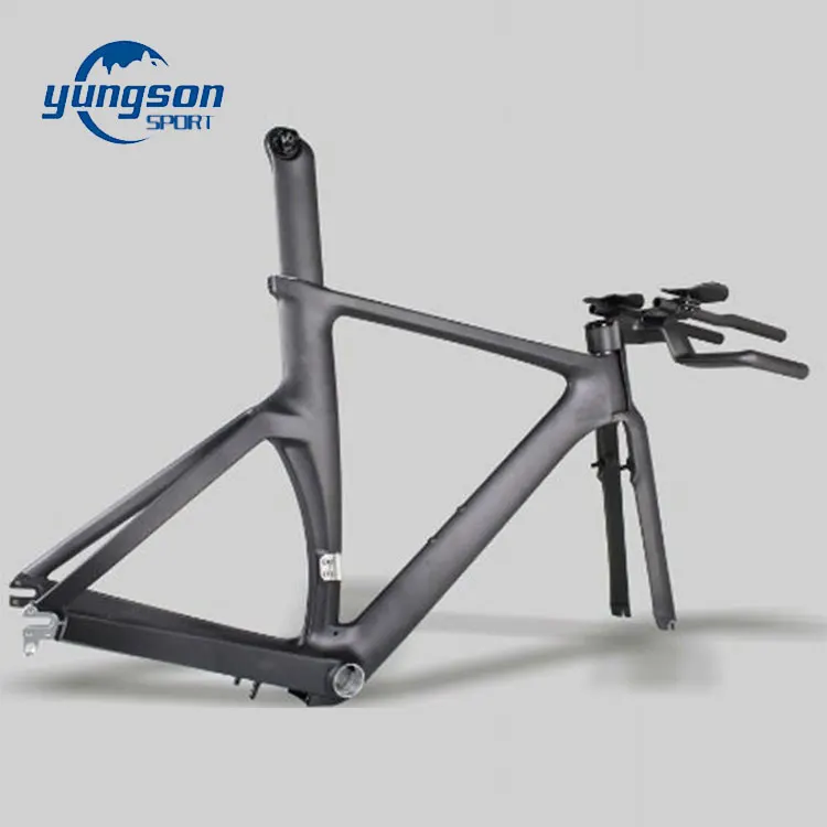 Super Lightweight En Standard Tt Carbon Fiber Bike Frame Custom Logo