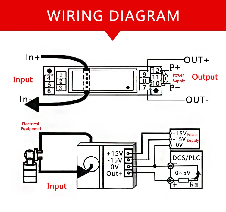 Jxk14 Hall Effect Ac Or Dc 0-150a Current Sensor Open Loop Signal