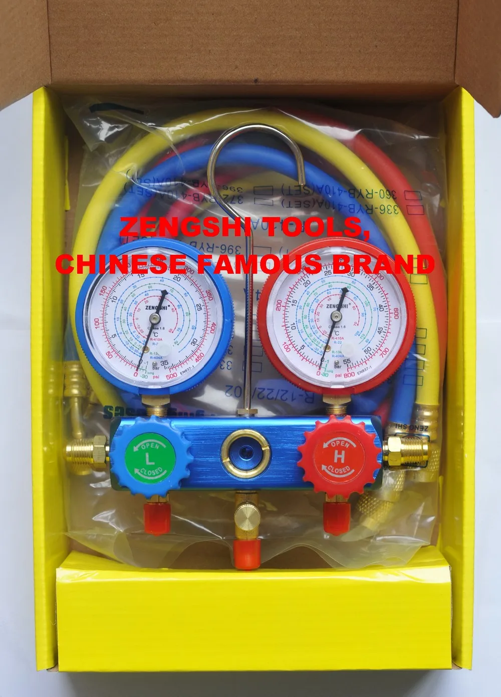 Manifold Gauge R410a/r22/r134a/r404 Buy R410a Manifold Gauge Set Product on