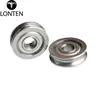 Lonten 10pcs/lot U-groove Guide Wheel For 3D Printer Extruder Size 4*13*4mm