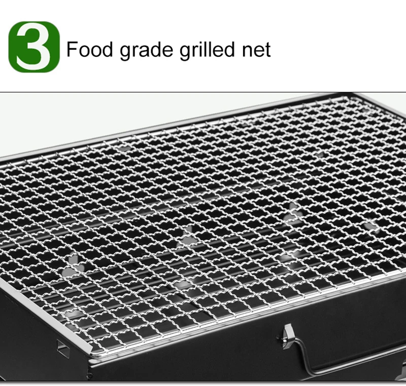 Foldable Cast Iron Japanese Charcoal Barbecue Outdoor Manufacturer