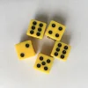 12MM Straight Corner Playing Dice with Dots