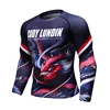 Custom Phoenix Pattern Running Gym Shirt Work Out Unique Rash Guard