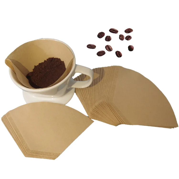 Unbleached And Environmentally Friendly Natural Paper Filters Fit All 2