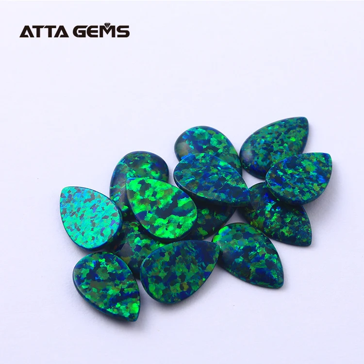 15 Pear Cut 11x7mm Synthetic Fire Opal Price Per Gram Japanese Opal Buy Japanese Opal,Fiery