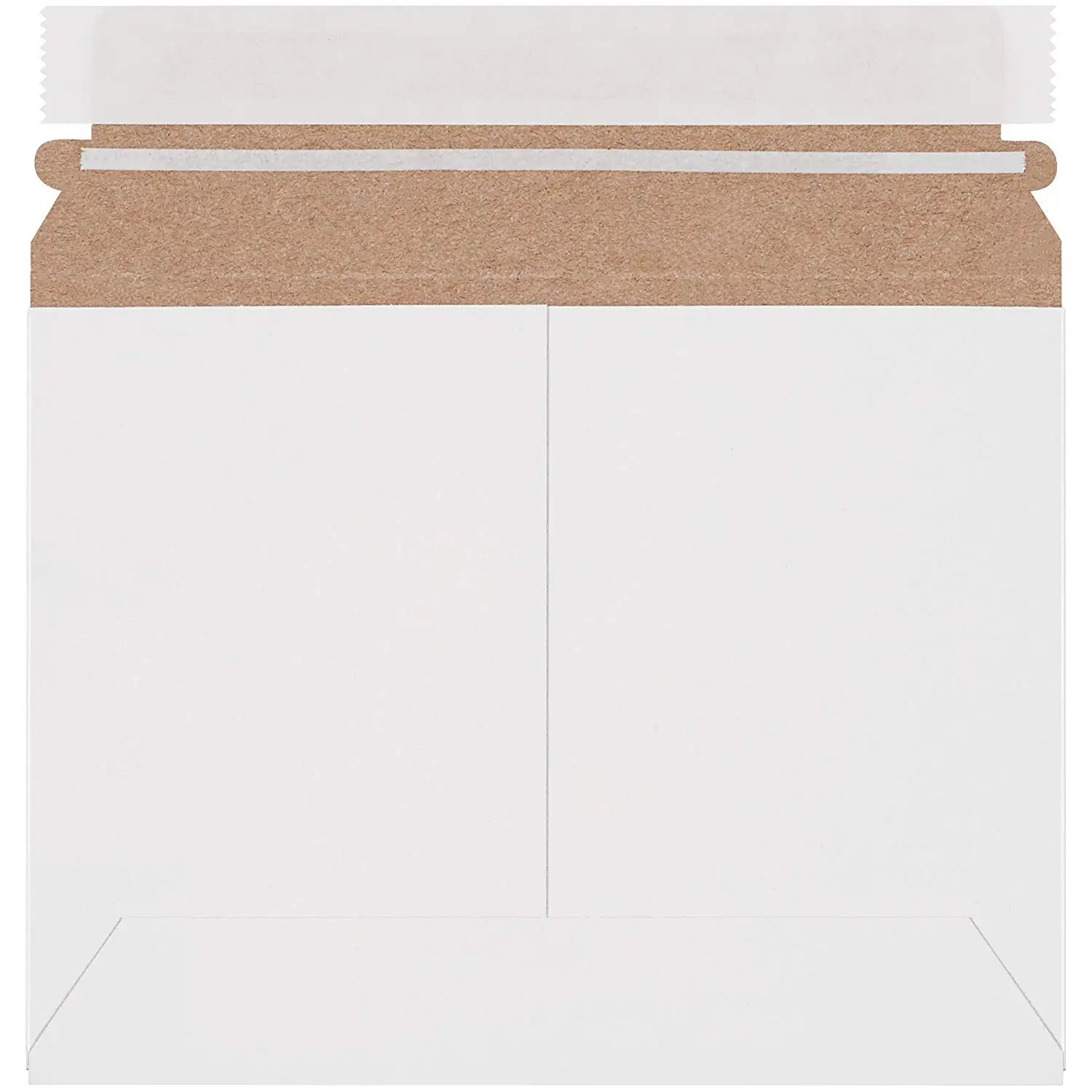 Boxes Fast BFRMU86W Utility White Flat Mailers, 8" x 6", White (Pack of 200)