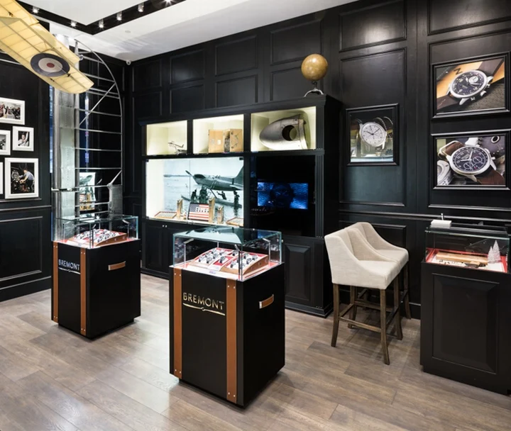 names high quality watch display cabinet showcase for watch shop