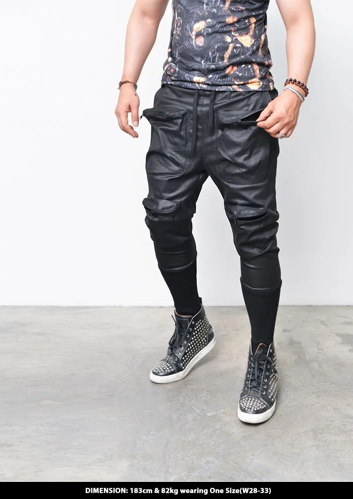 mens baggy cargo sweatpants