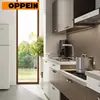 OPPEIN Melamine Board Carcase Material Wall Cabinets Wood Grain Flat Pack Kitchen