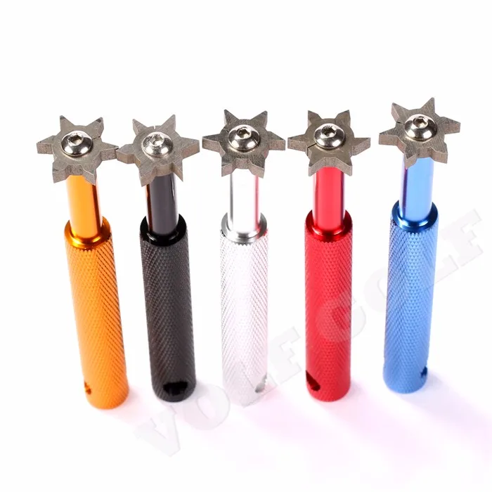 Volfgolf Golf Club Groove Sharpener With 6 Heads - Ideal For Optimal