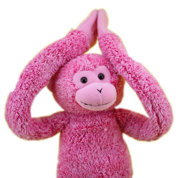 monkey stuffed animal with long arms