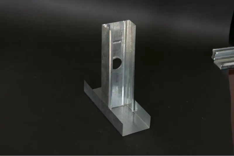 Metal studs tracks for drywall partition