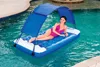 2017 Newest bestway sun shade inflatable air lounge water pool lake river float bed built in comfortable pillow