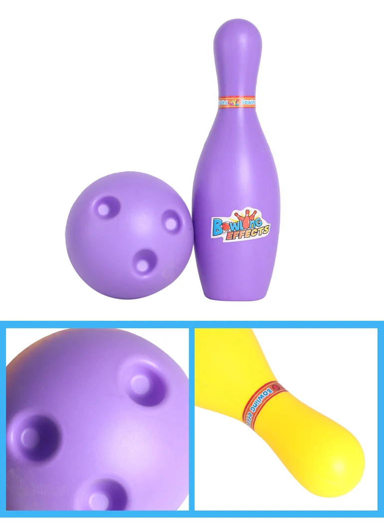 Wholesale mini ball plastic toys pin bowling set for kids.jpg