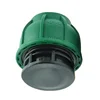 PE quick plug pp plastic water pipe quick joint PE pipe fittings repair live joint accessories end cad