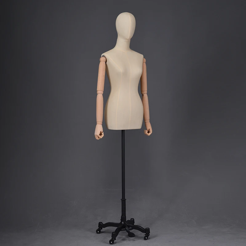 Female Tailor Mannequin Dummy With Articulated Wooden Arm Buy Dummy
