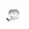 British Standard Electrical Conduit Fittings Malleable Iron 1 Way Deep Barton GI Junction Box For Electrical Construction