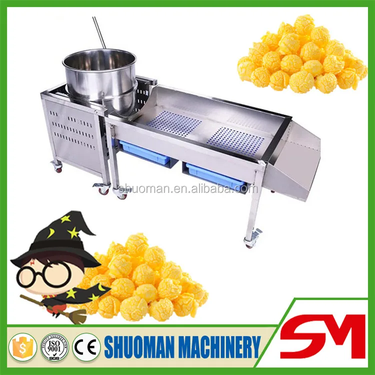 industrial hot air popcorn popper