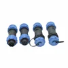 SP13 series waterproof power 4 pin IP68 plastic threaded plug connector