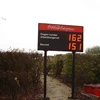 single color dual color full color led ticker display board