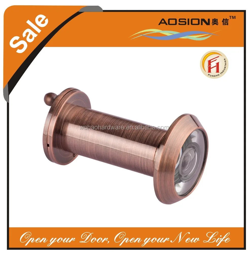 Alibaba Best Selling 180 Degree Brass Door Viewer Door Peehole