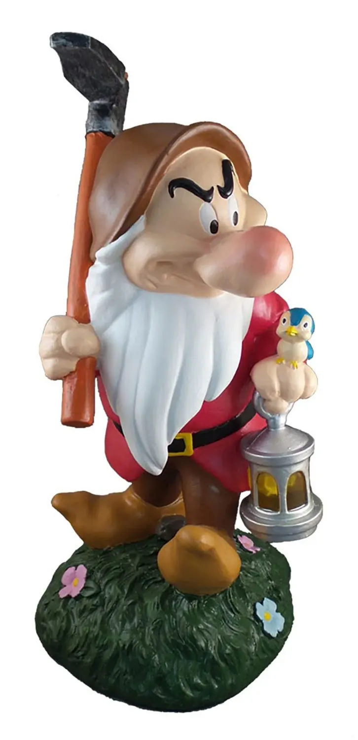 disney grumpy go away statue