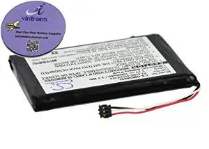 vintrons (TM) Bundle - 1000mAh Replacement Battery For GARMIN Approach G6, + vintrons Coaster