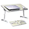 Amazon top seller 2019 portable adjustable laptop standing table computer desks for bed