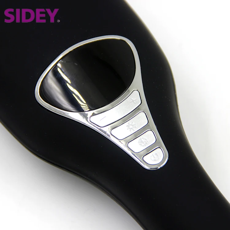 SIDEY Soft Hair And Head Care Salon Care Massager Comb Negative Ionic Hair Brush Beauty Care Equipment