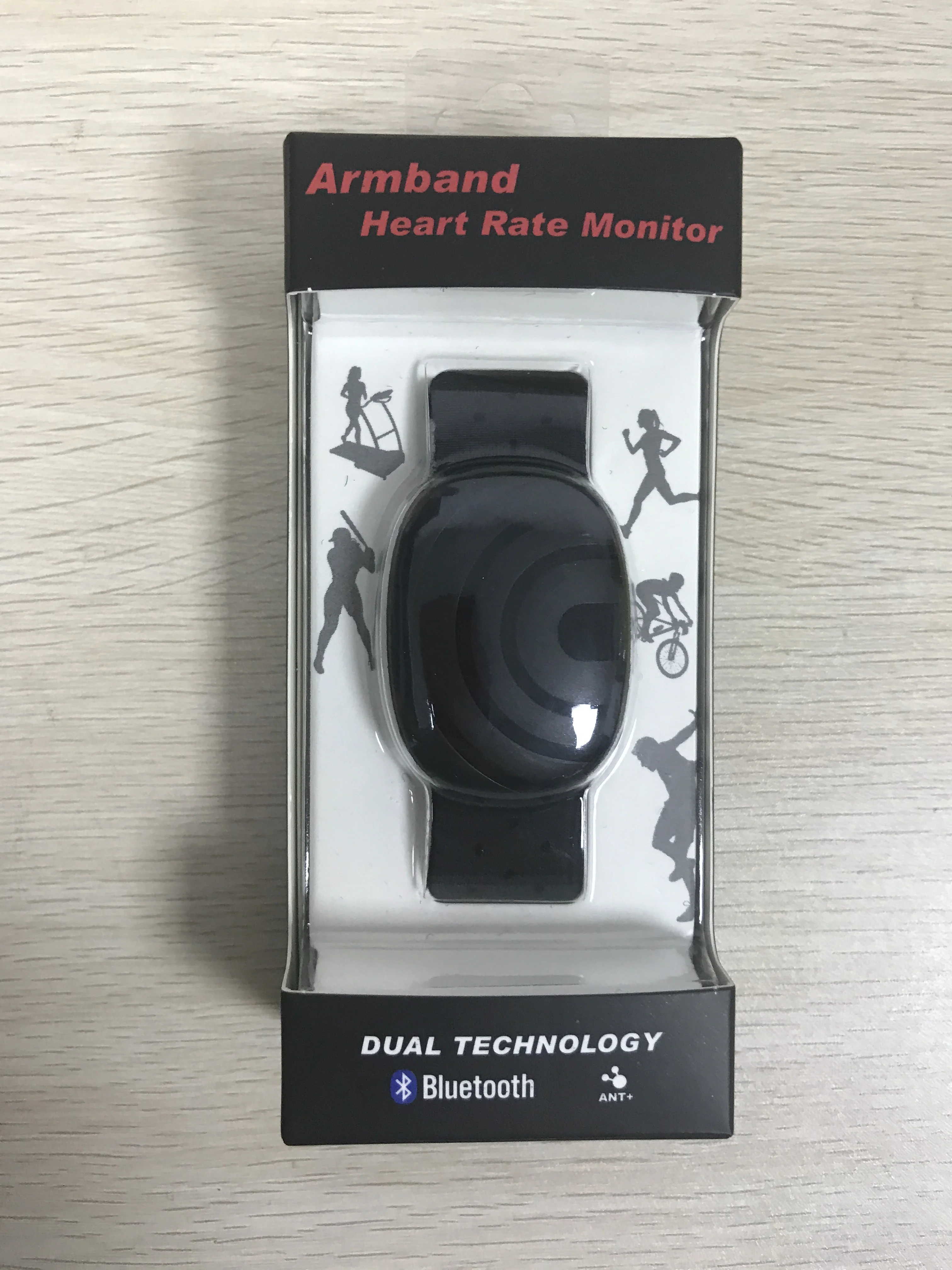 Coospo Bluetooth4.0 And Ant+ Optical Heart Rate Monitor Armband With