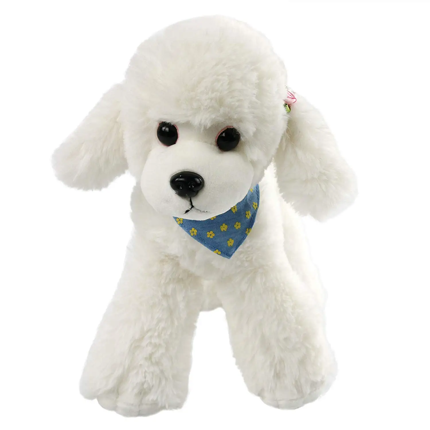 stuffed poodle dog toy