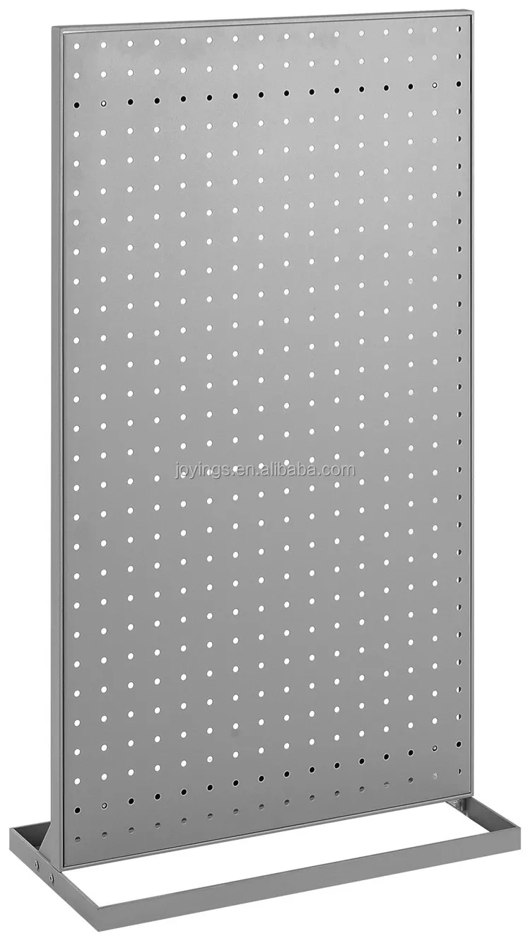 Free Standing Pegboard Display Good Quality Power Coated Metal Buy Floor Display Stand