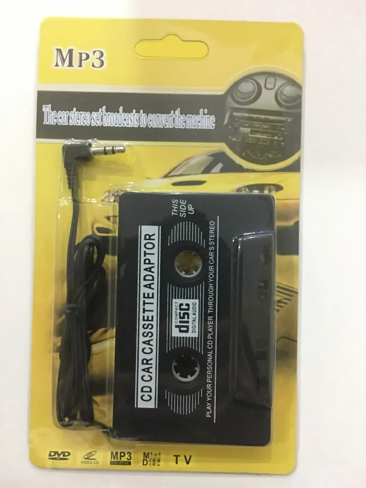Audio Cassette Tape Adapter Aux Cable Cord 3.5mm Jack Fr to MP3 CD Player Products from Wenzhou