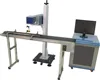 CO2 laser marking machine can mark date/flower/and mark on leather/wood/plastic etc with good quality and hot sale