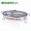 Promotional buffet set insulated stainless steel oval food server