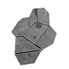 Black Slate Culture Stone Random Pattern French Pattern Floor Covering