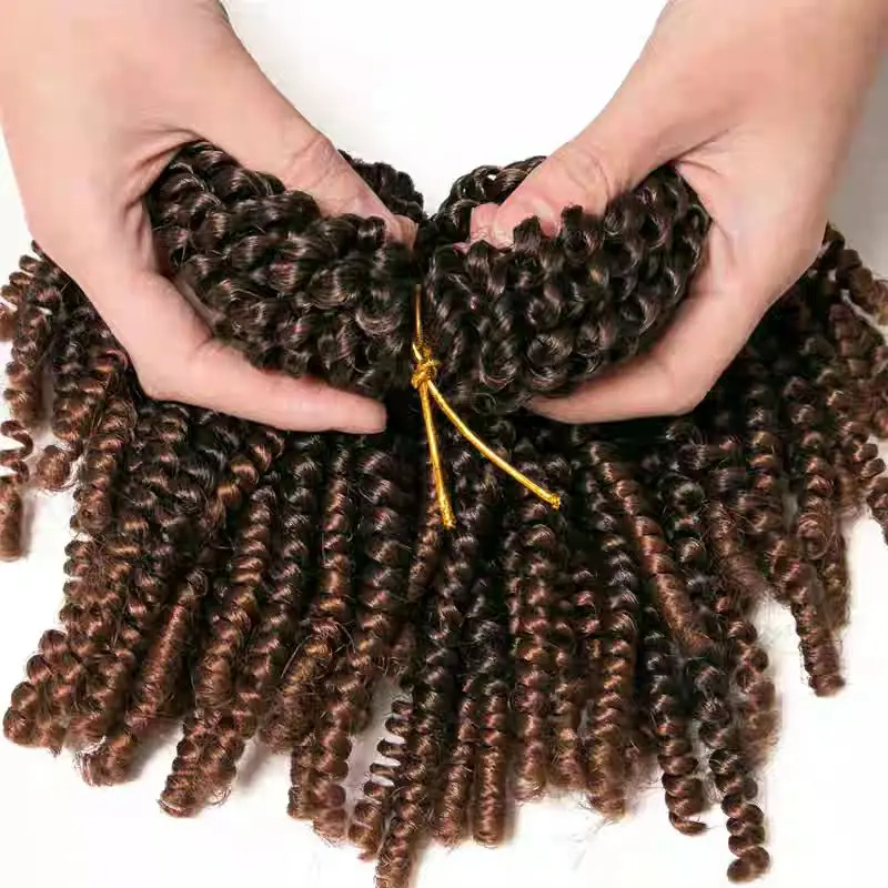 Answer Factory Price Spring Twist Curly Wave Hair Weave For Africa
