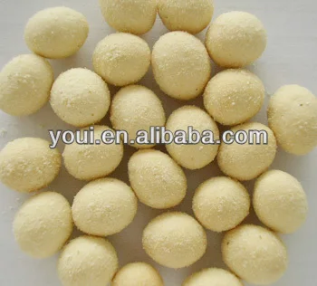 cream and onion flavor coated peabuts