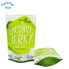 Custom printed resealable plastic packaging bags food packing plastic bag Poly bag for coconut food