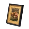 Wall Ornament Decoration Gold Picture Frame with Black Border