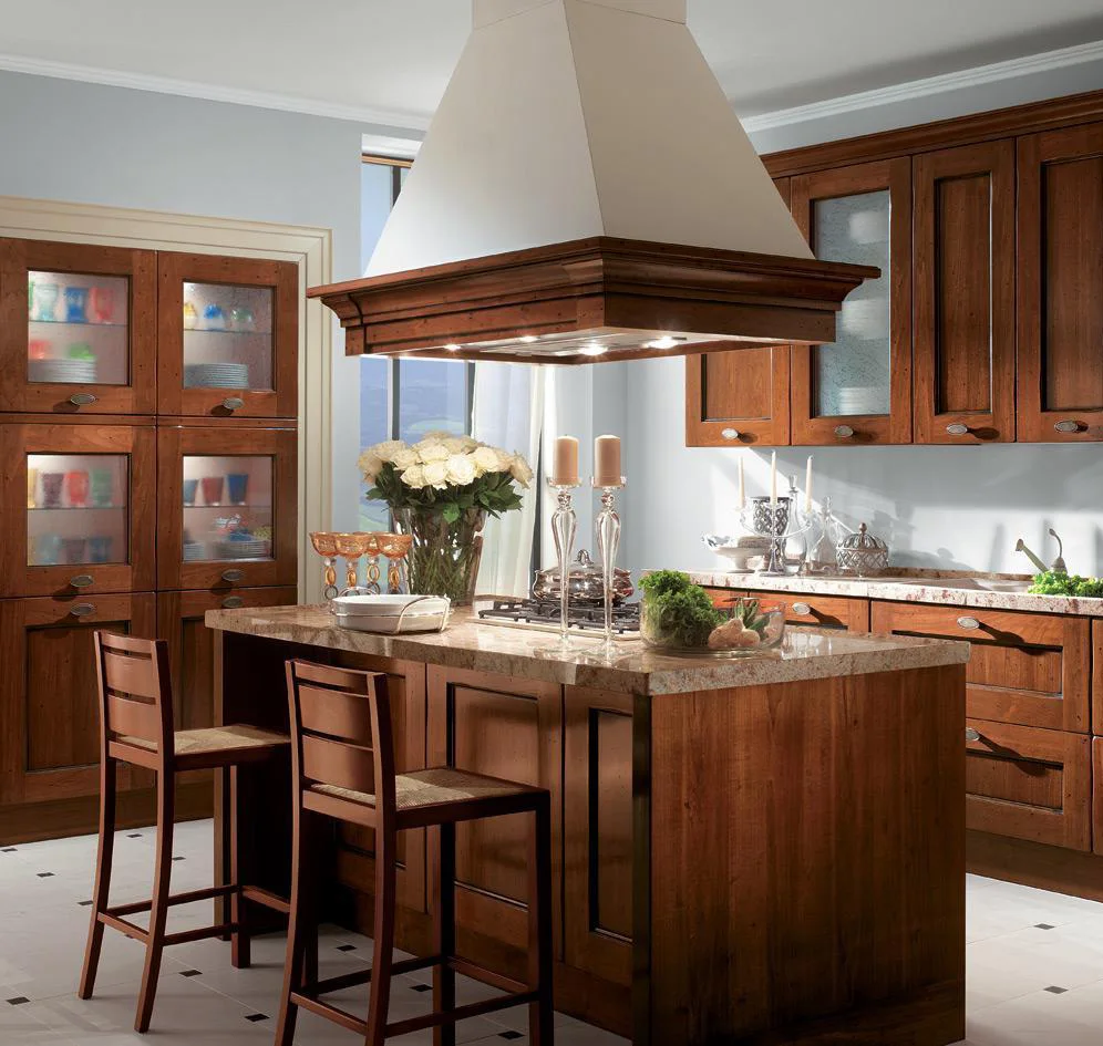 Wholesale Manufacture Cheap Price Foshan Solid Wood Kitchen Cabinets