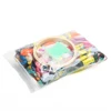 Amo 50pcs Cotton Embroidery Floss Handmade Craft Floss Cross Stitch Threads Sewing Art for Friend Bracelets Tools Kits
