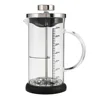 360ML/600ML Glass French Press Coffee Maker Tea Pot French Cafetiere Permanent Coffee Filter Baskets Espresso Kitchen Tea Maker