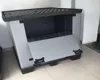 hot sale folding large pp coaming box/ plastic mega box