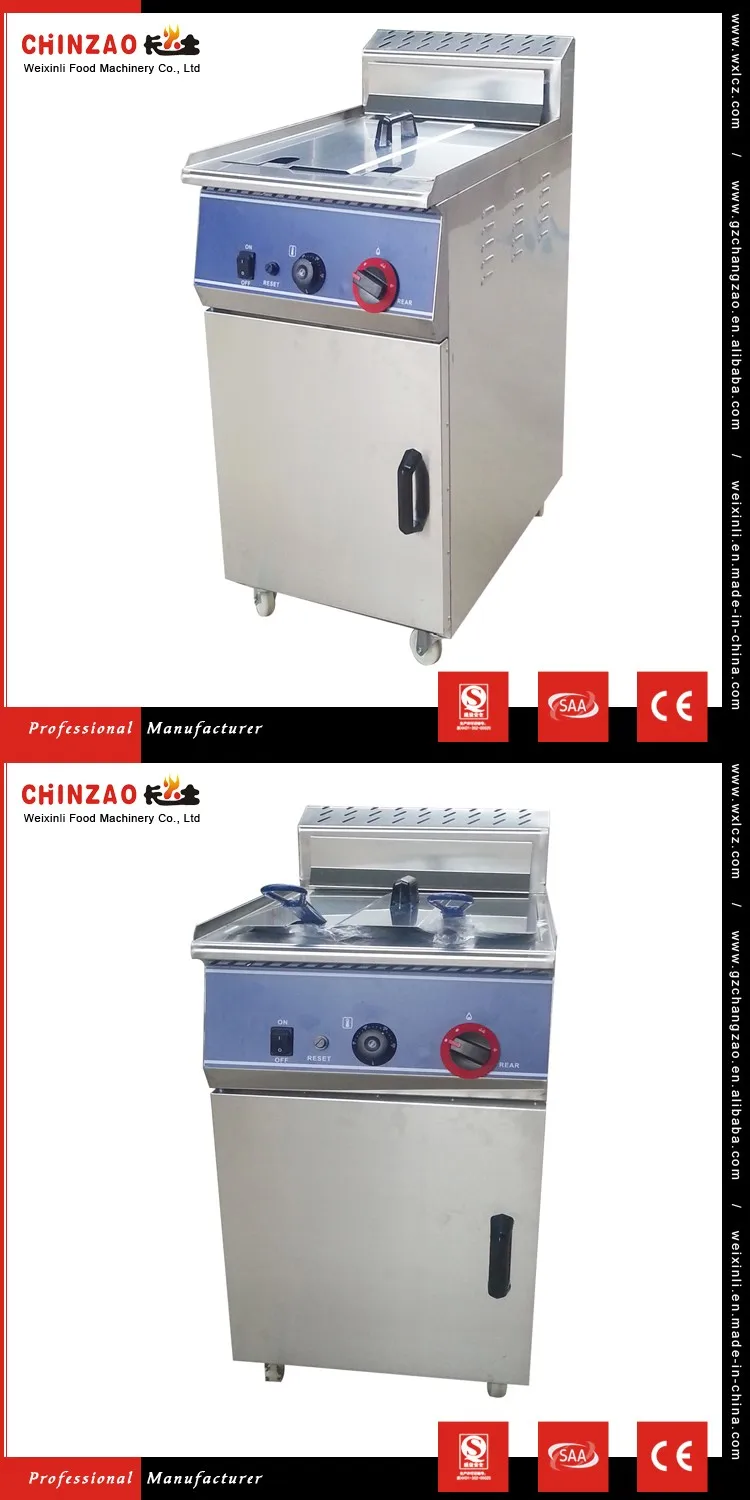 Industrial Free Standing Gas Chips Fryer With Buy Gas Chips Fryer,Gas Fryer