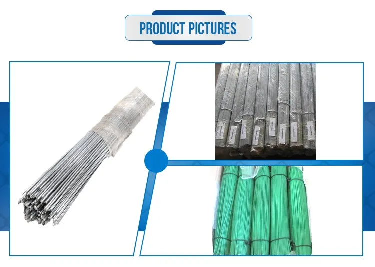 Free Sample 5kg/bundle Tie Wire Straight Cut Gi Wire For Construction